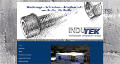 Desktop Screenshot of indutek.de